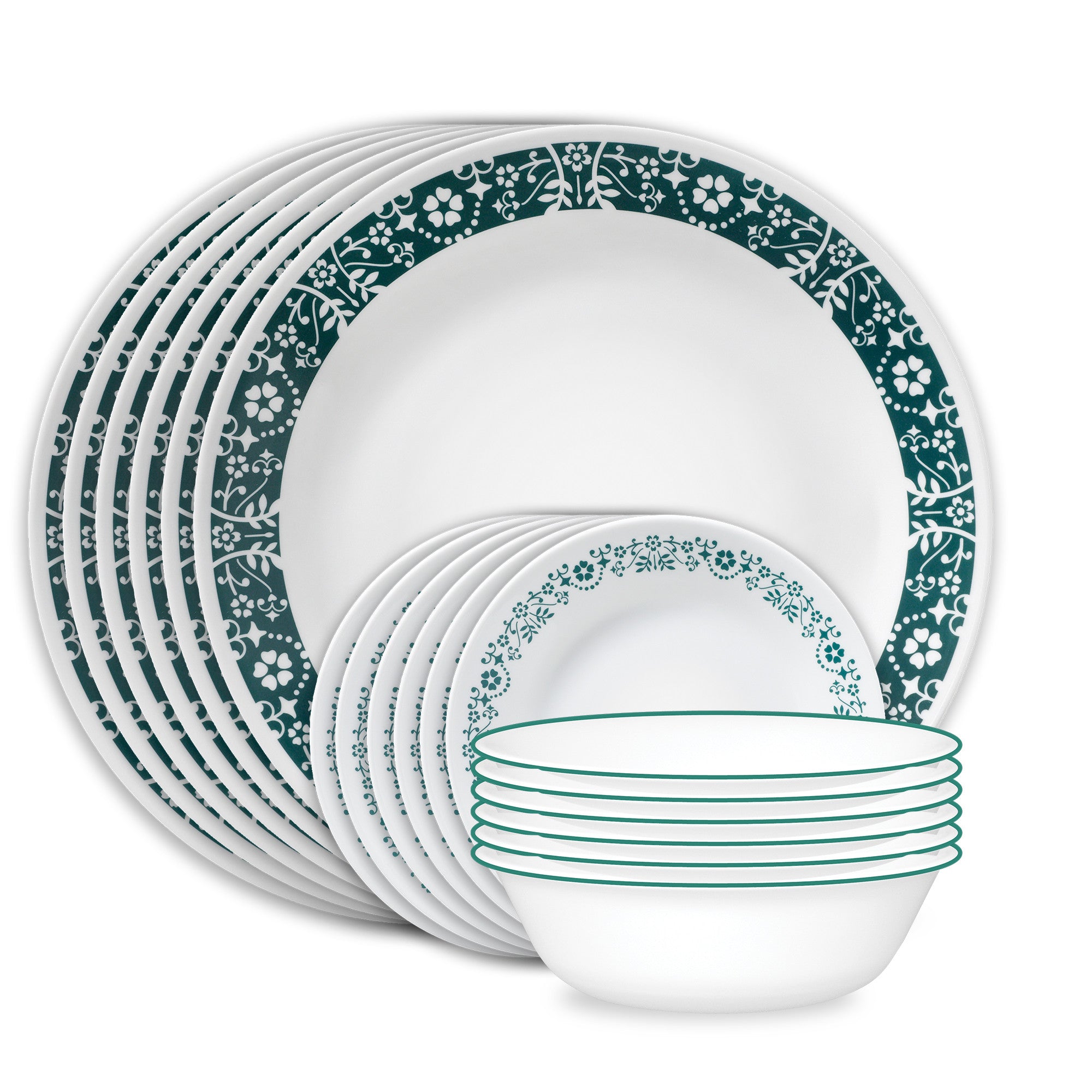 Corelle® Penelope 18 Piece Dinner Set – Global Kitchen Brands