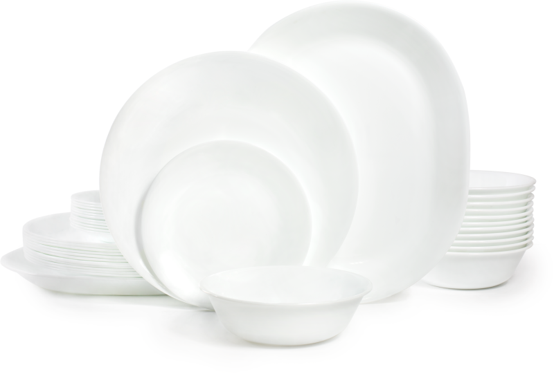 Corelle® Winter Frost White 38 Piece Dinner Set – Global Kitchen