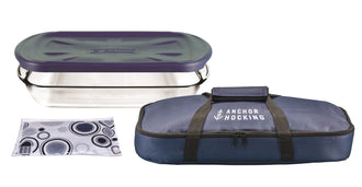 Anchor Hocking® Essentials 4 Pc Bake N Take Set-Navy