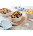 Corningware® French White 1.4L Oval Covered Casserole