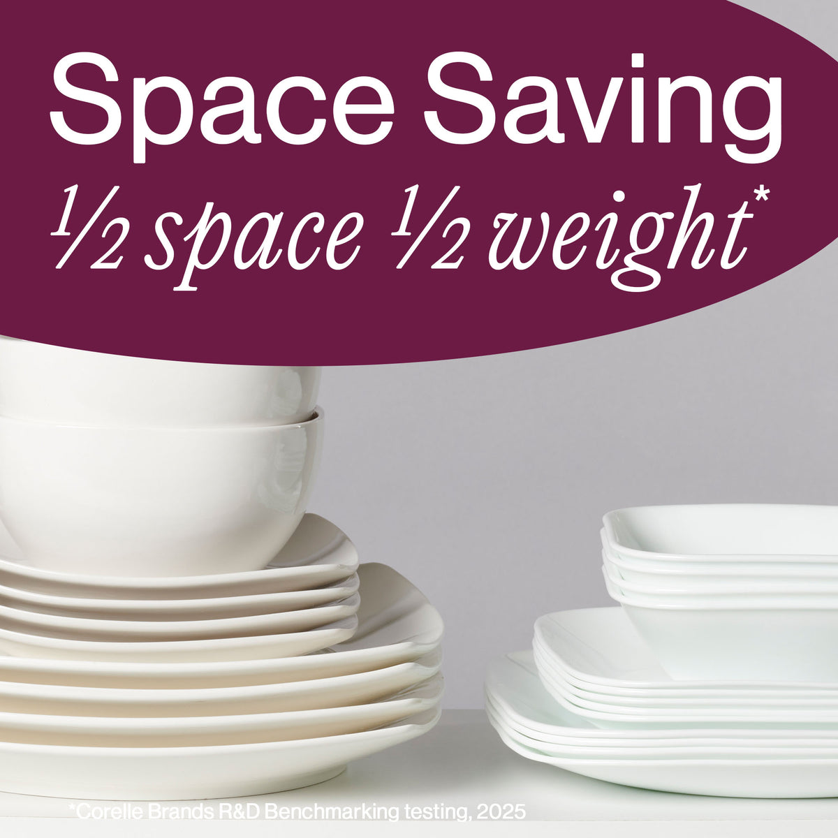 Corelle® SQ RND Splendor Dinner Plate 26.7cm