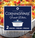 Corningware® French White 1.4L Oval Covered Casserole