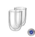Clearance Pyrex® Double Wall Glass 350mL-2 Pack