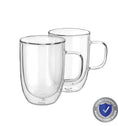 Pyrex® Double Wall Mug 350mL-2 Pack
