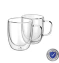 Pyrex® Double Wall Mug 250mL-2 Pack