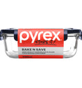 Pyrex Bake N Save Glass Food Baking Container 1.18L