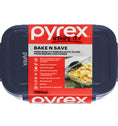 Pyrex Bake N Save Glass Food Baking Container 1.18L