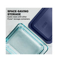 Pyrex® Simply Store® 10-piece Glass Food Storage Container Set with Blue Lids