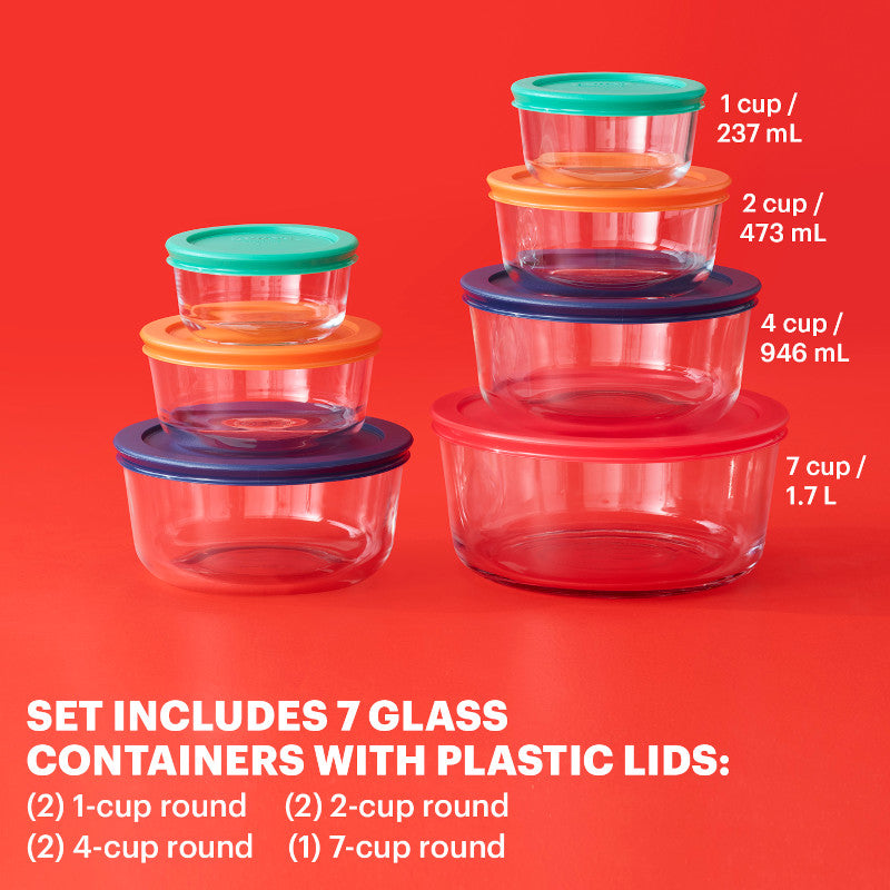 Pyrex® Simply Store Storage 7 Piece Set