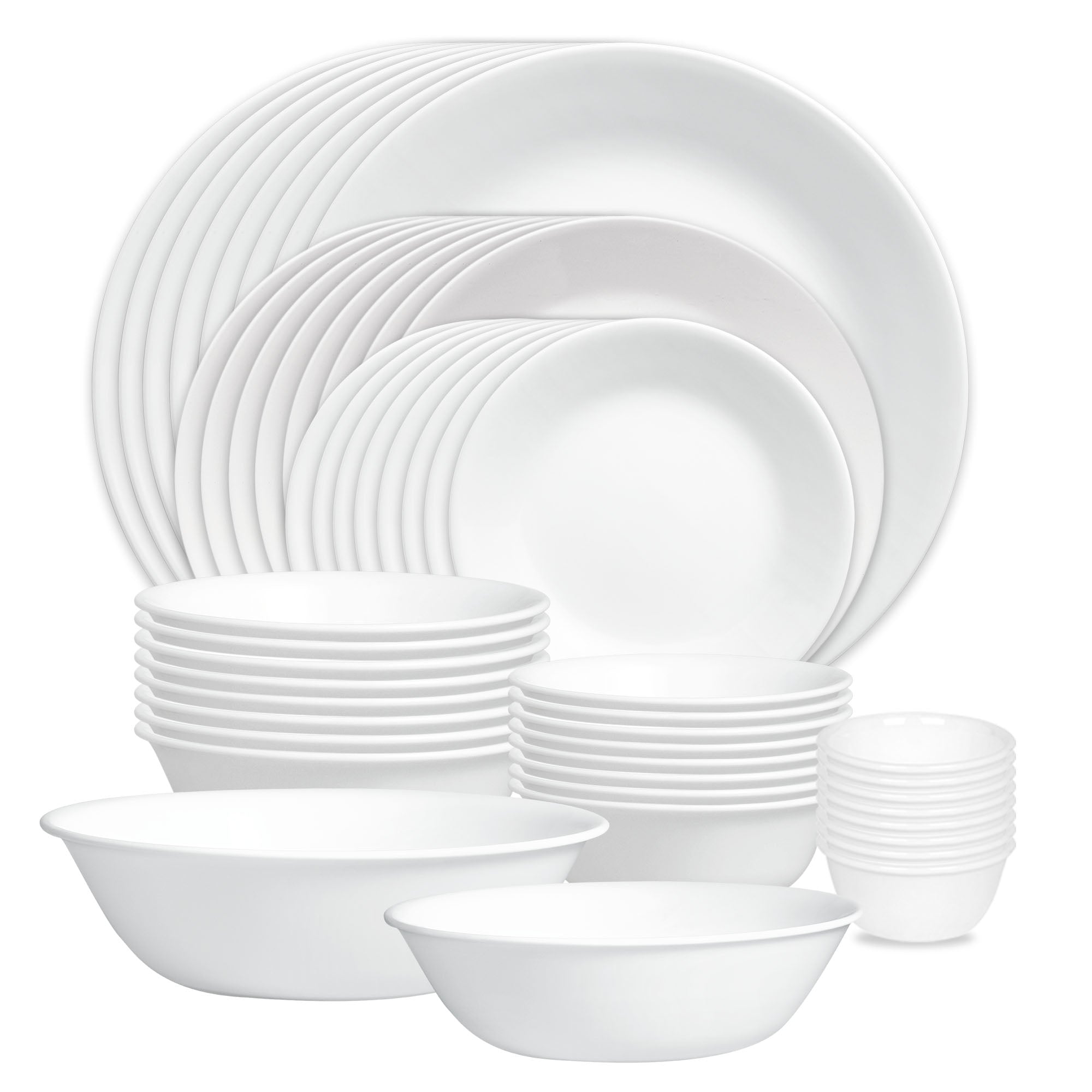 Corelle® Winter Frost White 50 Piece Dinner Set