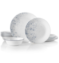 Corelle Indigo Speckle 18 Piece Dinner Set,