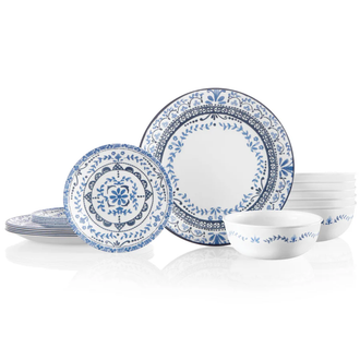 Corelle® Portofino 18 Piece Dinner Set