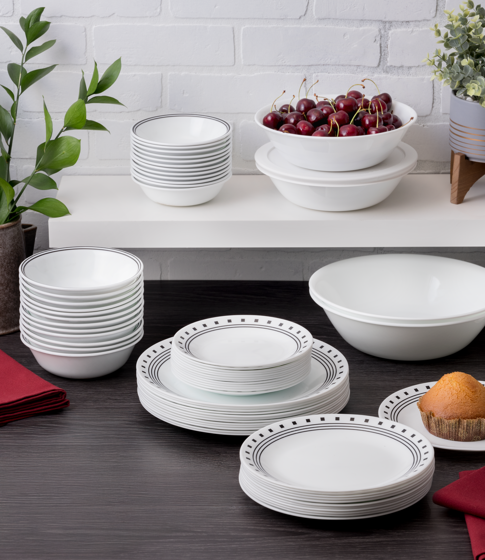 Corelle 18pc Set City Block