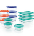 BLACK FRIDAY DEAL Pyrex® Simply Store 24 Piece Set (Coloured)