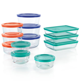 BLACK FRIDAY DEAL Pyrex® Simply Store 24 Piece Set (Coloured)