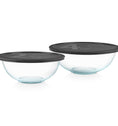 Pyrex® 4 Piece Smart Essentials Mixing Bowl Set-Black