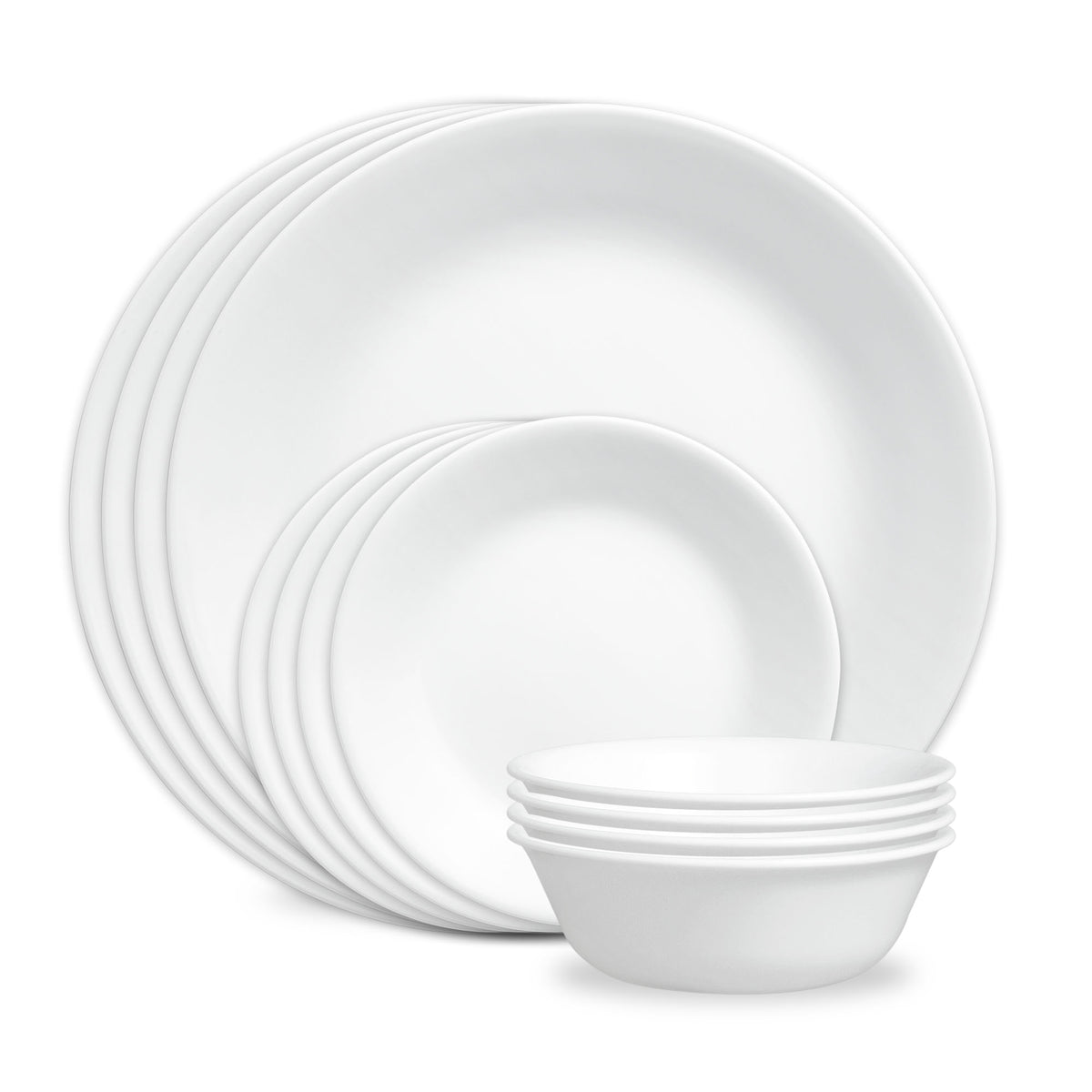 Corelle® Winter Frost White 12 Piece Dinner Set (B&B)