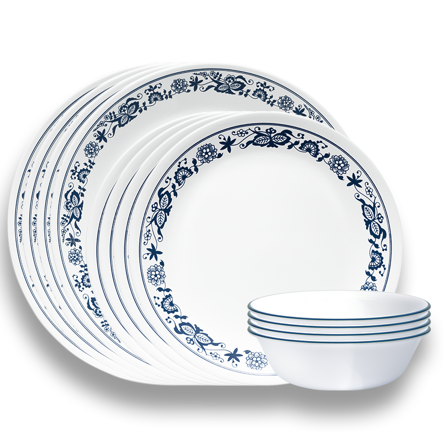 Corelle® Old Town Blue 12 Piece Dinner Set