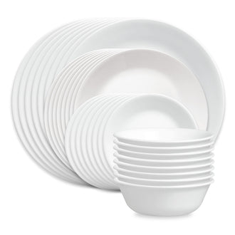 Corelle® Shimmering White 32 Piece Set