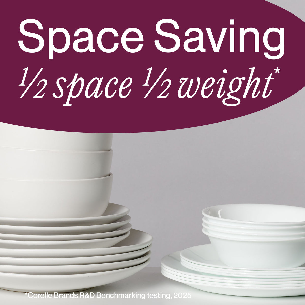 Corelle® Shimmering White 32 Piece Set