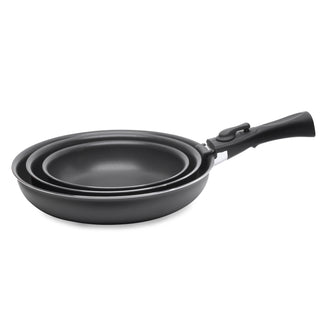 PYREX® Evolution Cookware 4 Piece Fry Pan Set w/Detachable Handle