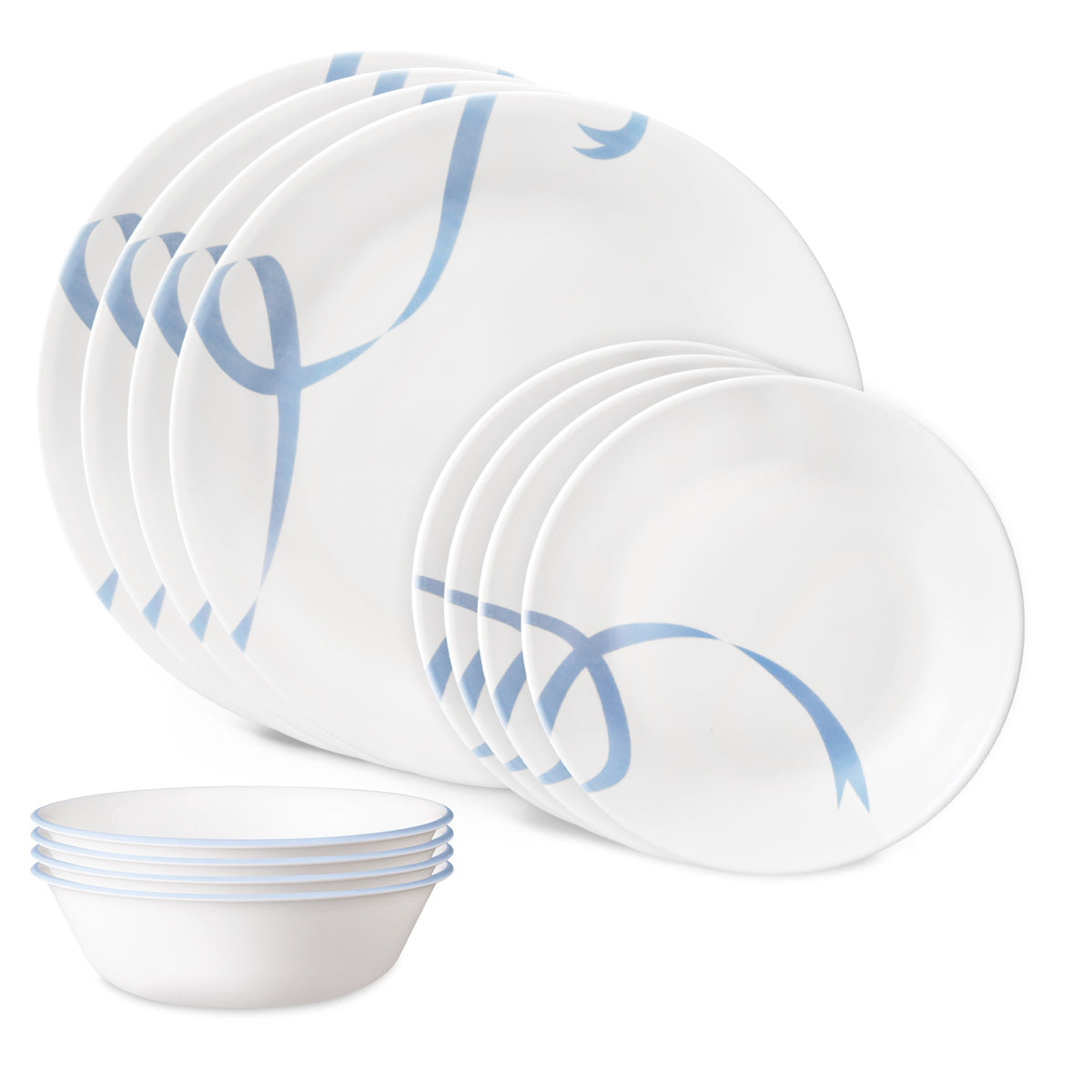 Corelle® Ribbons 12 Piece Dinner Set – Global Kitchen Brands Australia ...