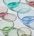 Pyrex® Colours Storage Sculptured 6 Piece Bowl Set (Blue/Green/Pink)