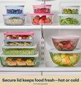 Pyrex® Colours Storage Sculptured 6 Piece Bowl Set (Blue/Green/Pink)