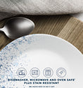 Corelle Indigo Speckle 18 Piece Dinner Set,