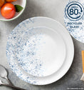 Corelle Indigo Speckle 18 Piece Dinner Set,
