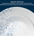 Corelle Indigo Speckle 18 Piece Dinner Set,