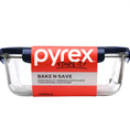 Pyrex Bake N Save Glass Food Baking Container 1.86L