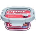 Pyrex® Ultra Glass Bake N Reheat Square Storage 520mL