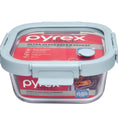 Pyrex® Ultra Glass Bake N Reheat Square Storage 800mL