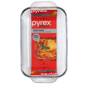 Pyrex® Deep Dish Rectangle Baker 3L