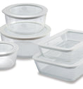 Pyrex® Ultimate Storage 5 Piece Set w/White Lids