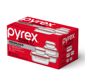 Pyrex® Freshlock Storage 5 Piece Set