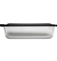 Pyrex® Deep Dish Rectangle Baker w/Navy Blue Lid 4.7L