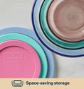 Pyrex® Simply Store® Tinted Glass 6pc 2c/4c/7c Rnd Set- Mixed Colors