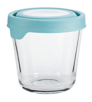 Anchor Hocking® TrueSeal Storage Round Tall 3.5 Cup-Blue