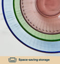 Pyrex® Colors Sculpted Tinted 3-piece Mixing Bowl Set, No Lid (Pink,Green,Blue)
