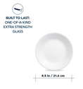 Corelle® Winter Frost White Lunch Plate 21.6cm-6 Pack-DTCM