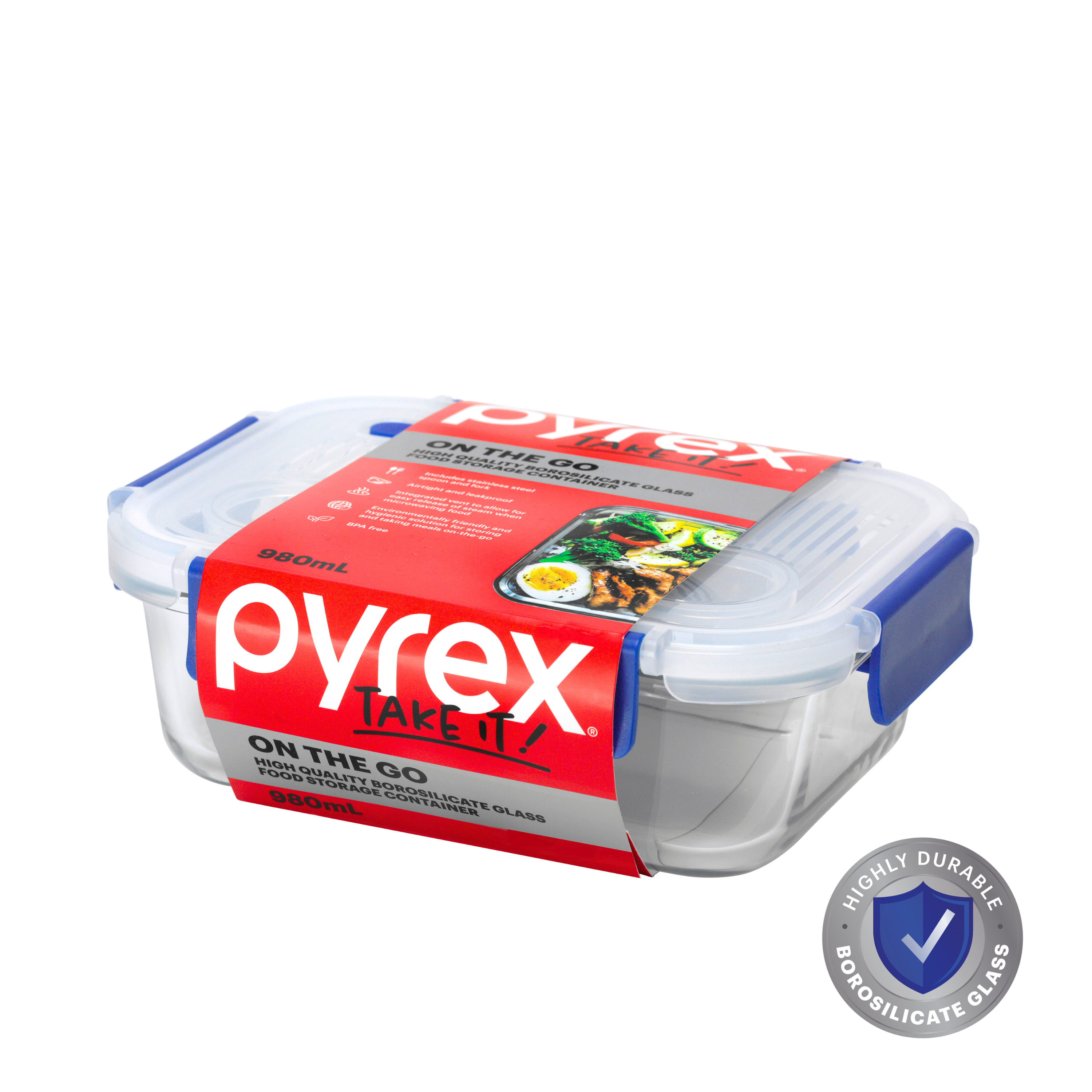 Pyrex® On The Go Container 980mL