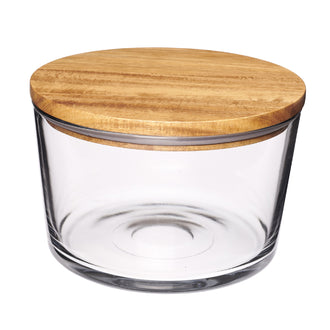 Anchor Hocking® Presence Party Bowl w/Acacia Lid 3L