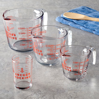 Anchor Hocking® 4pc Measuring Cup Set