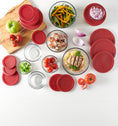 Anchor Hocking® Snugfit Storage 13 Piece Set w/Red Lids