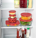Anchor Hocking® Snugfit Storage 13 Piece Set w/Red Lids
