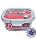 Pyrex® Ultra Glass Bake N Reheat Square Storage 800mL