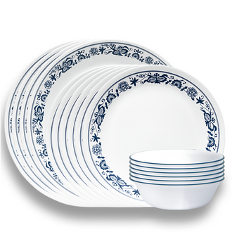 Corelle® Old Town Blue 18 Piece Dinner Set