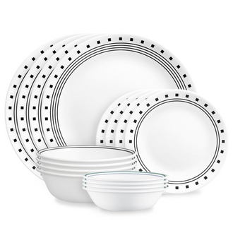 Corelle®  City Block 16 Piece Dinner Set